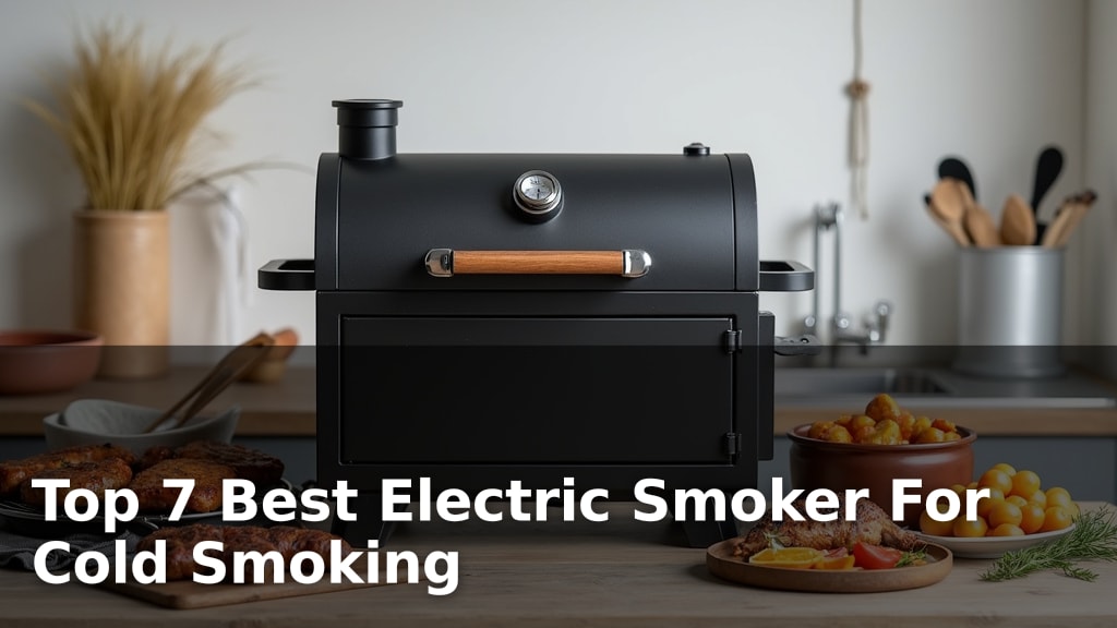 Top 7 Best Electric Smoker For Cold Smoking