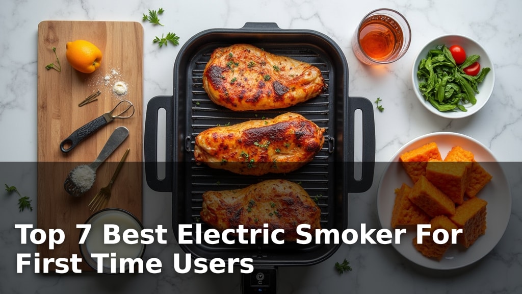 Top 7 Best Electric Smoker For First Time Users