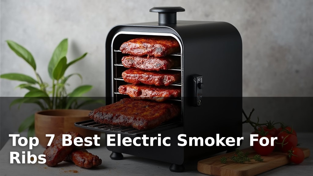 Top 7 Best Electric Smoker For Ribs