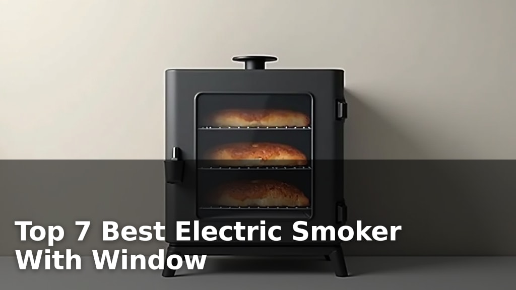Top 7 Best Electric Smoker With Window