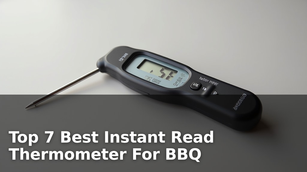 Top 7 Best Instant Read Thermometer For BBQ