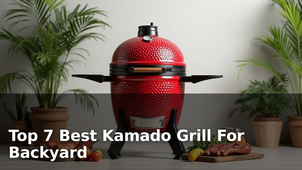 Top 7 Best Kamado Grill For Backyard