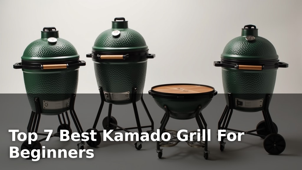 Top 7 Best Kamado Grill For Beginners