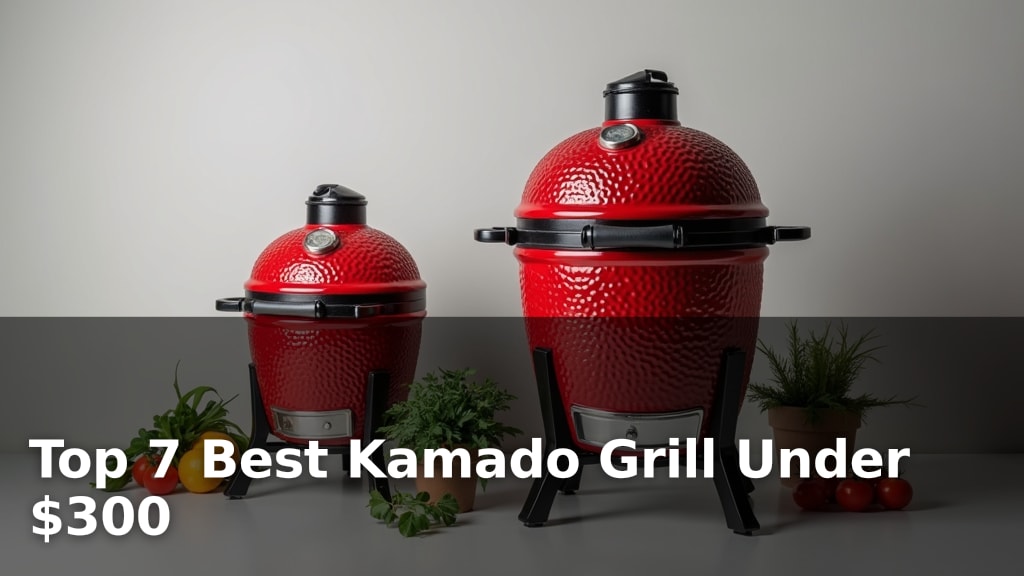 Top 7 Best Kamado Grill Under $300