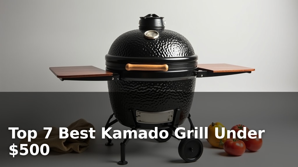 Top 7 Best Kamado Grill Under $500