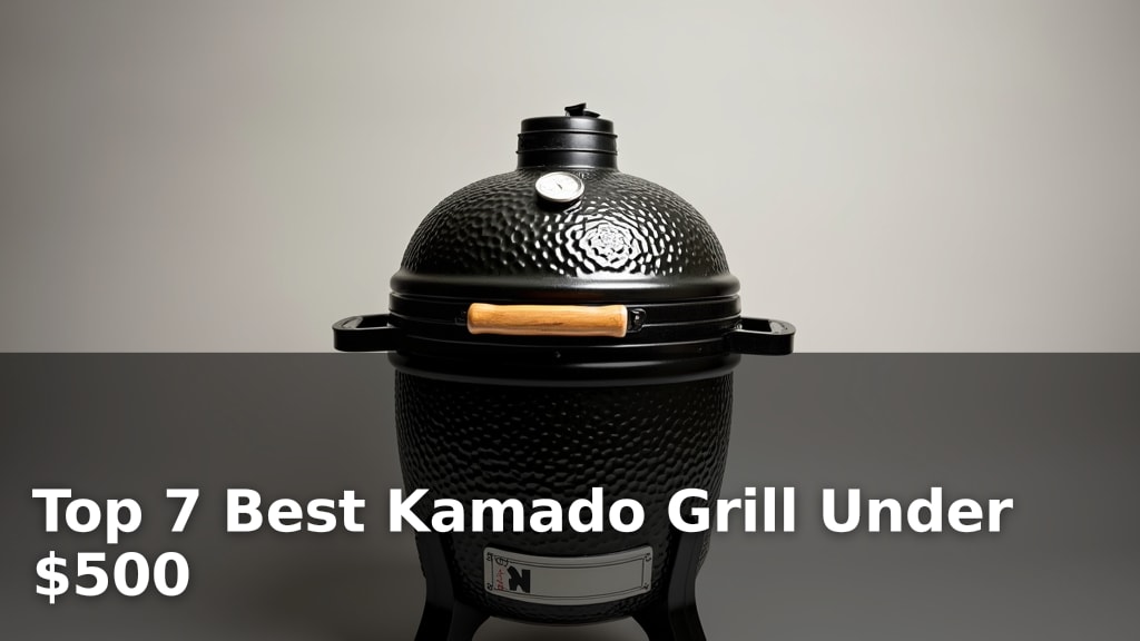 Top 7 Best Kamado Grill Under $500