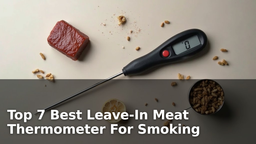 Top 7 Best Leave-In Meat Thermometer For Smoking