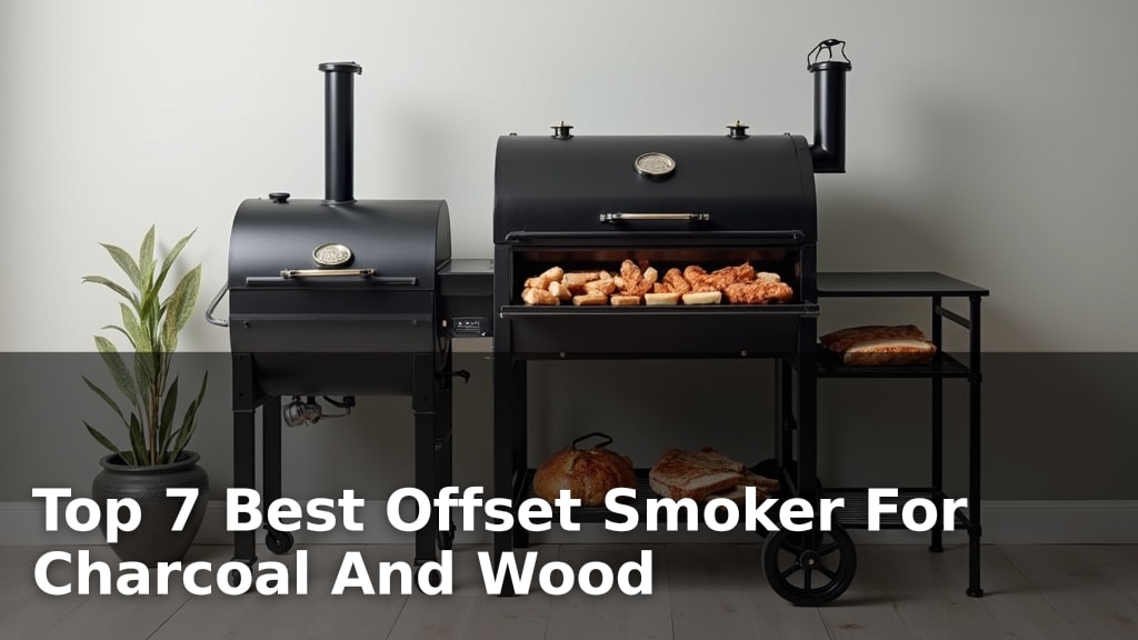 Top 7 Best Offset Smoker For Charcoal And Wood