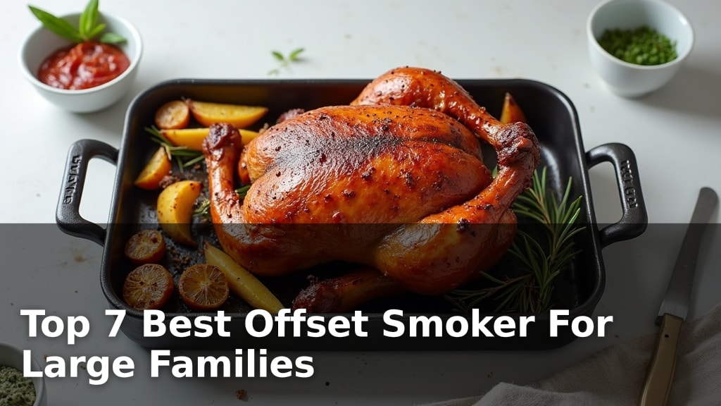 Top 7 Best Offset Smoker For Large Families