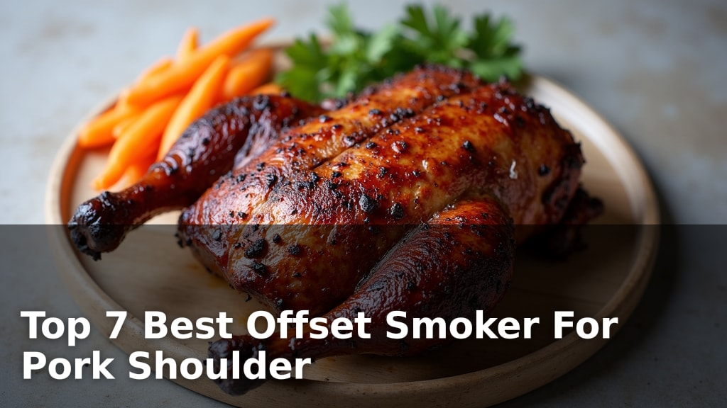 Top 7 Best Offset Smoker For Pork Shoulder