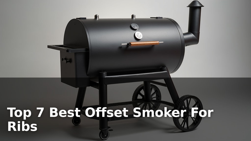 Top 7 Best Offset Smoker For Ribs