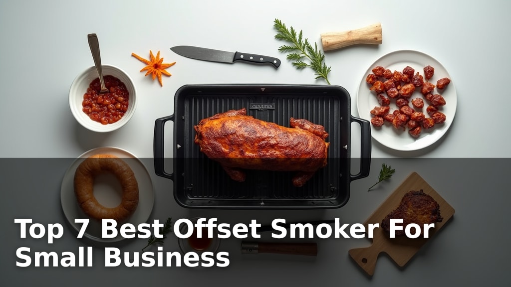 Top 7 Best Offset Smoker For Small Business