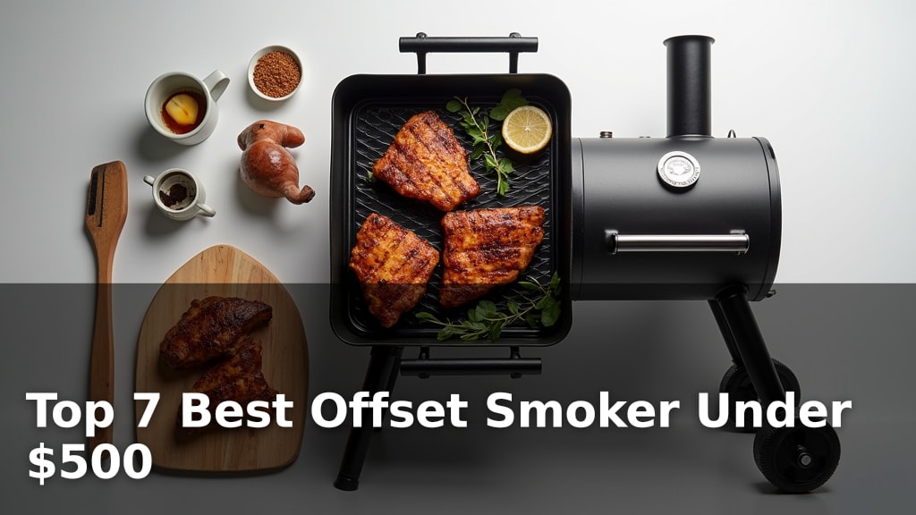 Top 7 Best Offset Smoker Under $500
