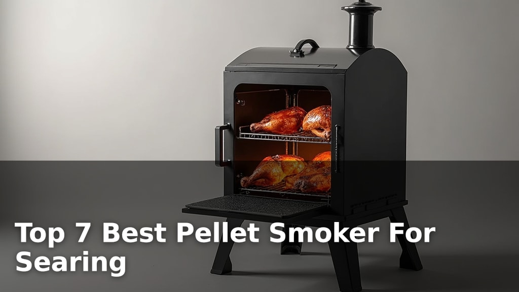 Top 7 Best Pellet Smoker For Searing