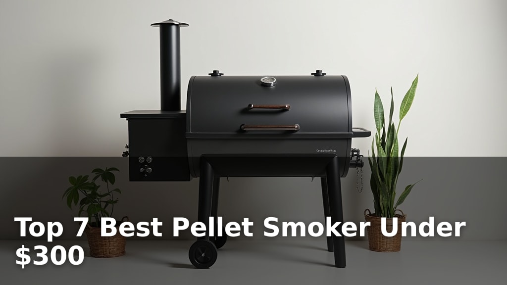 Top 7 Best Pellet Smoker Under $300