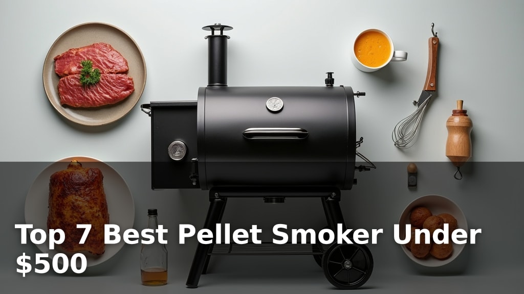 Top 7 Best Pellet Smoker Under $500