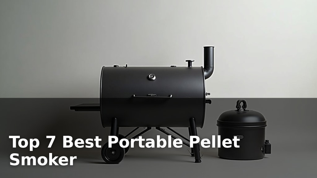 Top 7 Best Portable Pellet Smoker