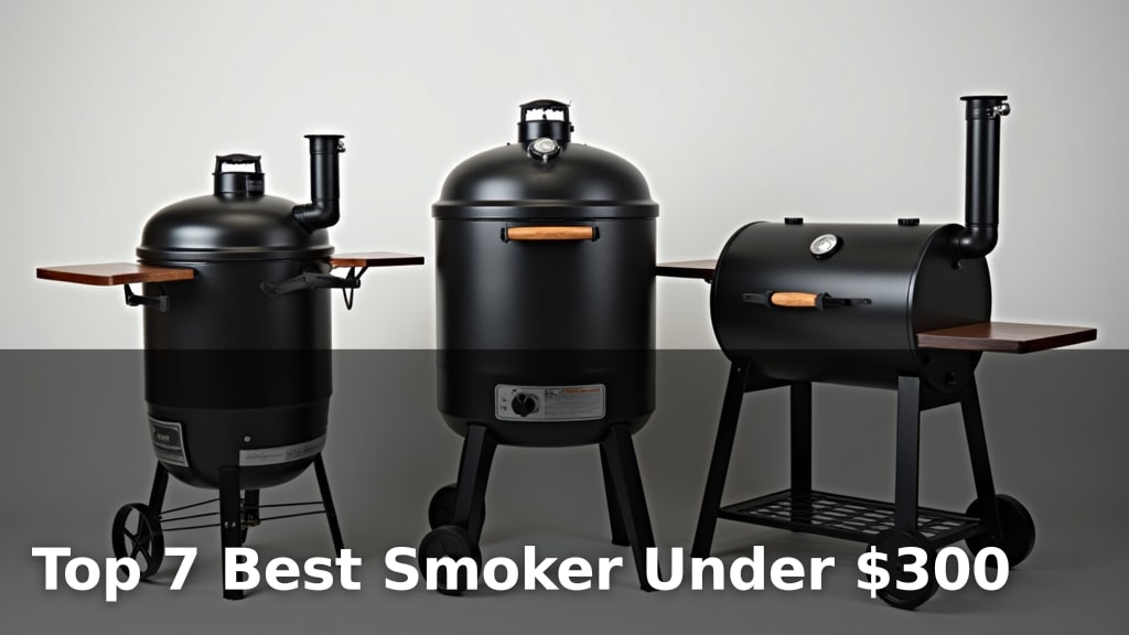 Top 7 Best Smoker Under $300