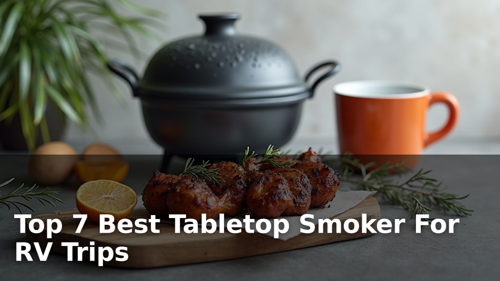 Top 7 Best Tabletop Smoker For RV Trips