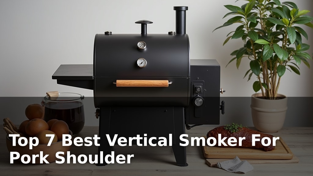 Top 7 Best Vertical Smoker For Pork Shoulder