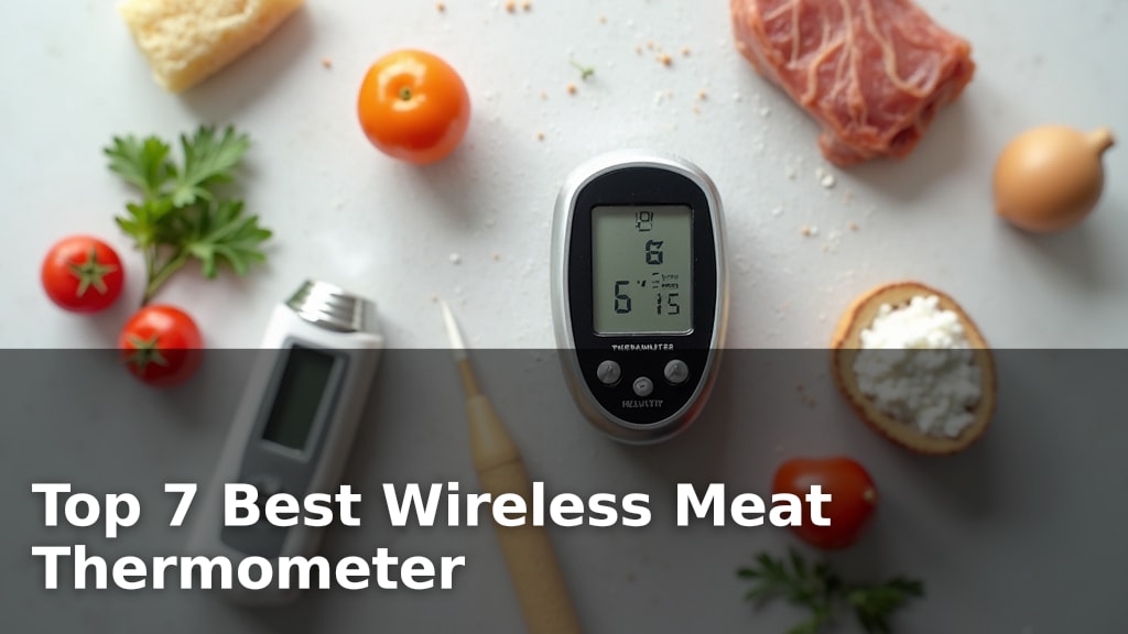 Top 7 Best Wireless Meat Thermometer