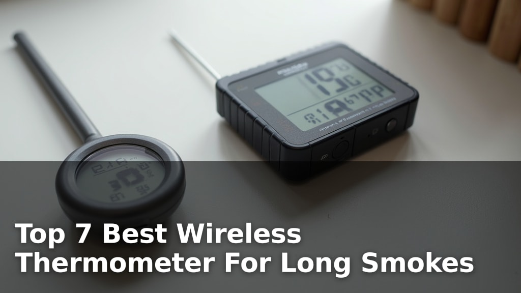 Top 7 Best Wireless Thermometer For Long Smokes