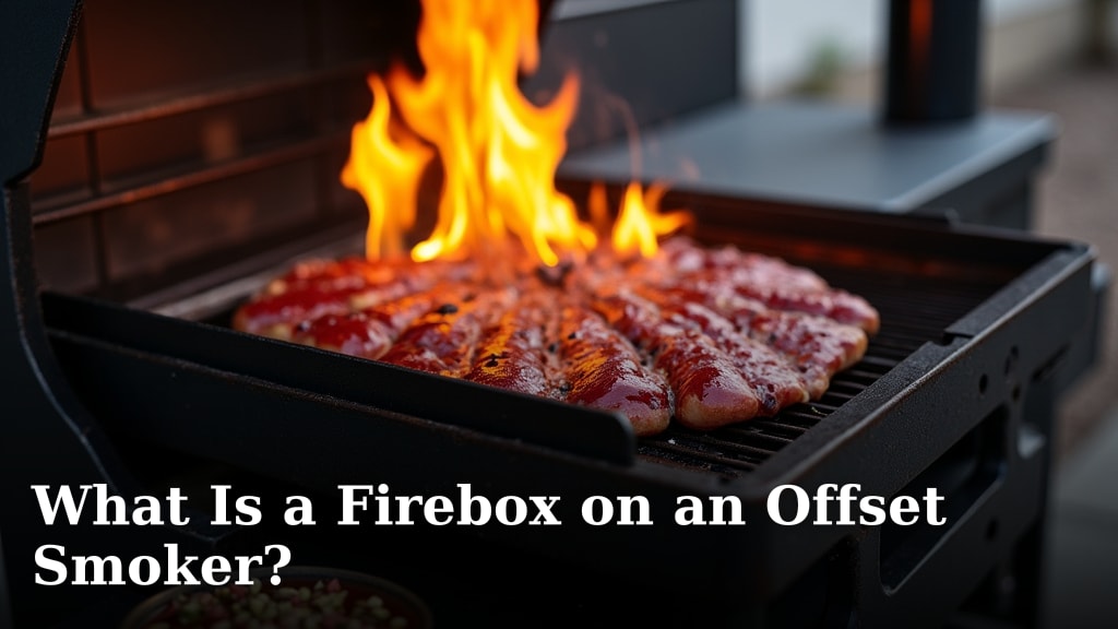 What Is a Firebox on an Offset Smoker?