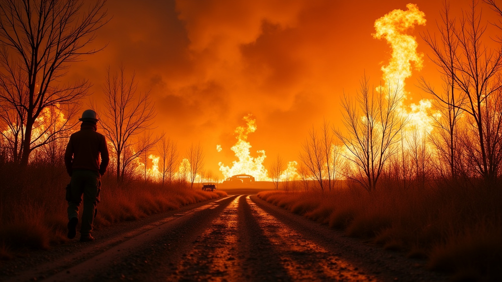 Understanding How Fires Spread in Two Directions