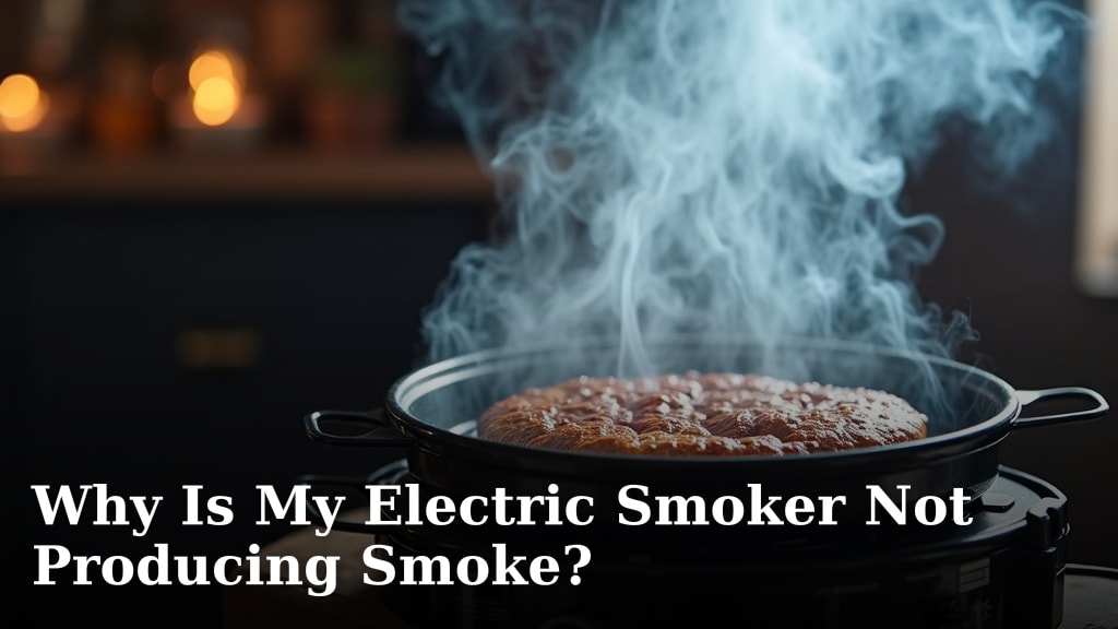 Why Is My Electric Smoker Not Producing Smoke?