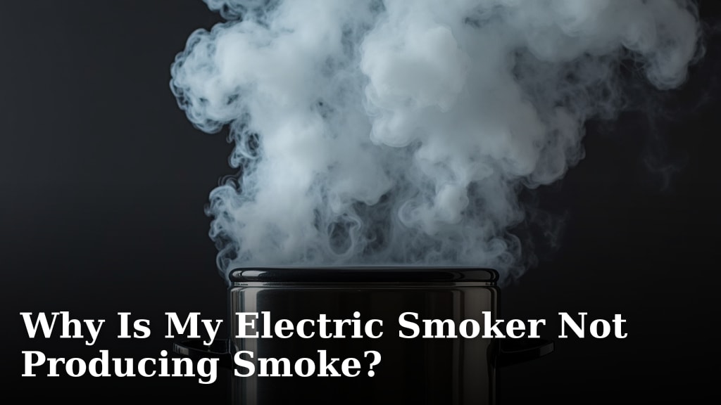 Why Is My Electric Smoker Not Producing Smoke?