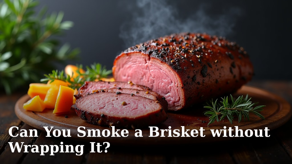 Can You Smoke a Brisket without Wrapping It?