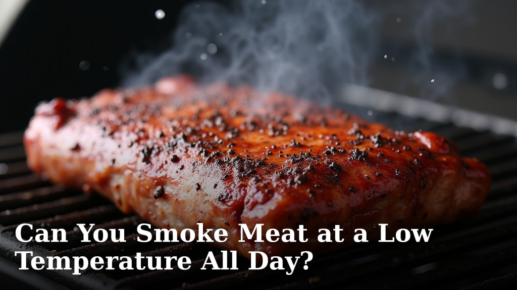 Can You Smoke Meat at a Low Temperature All Day?