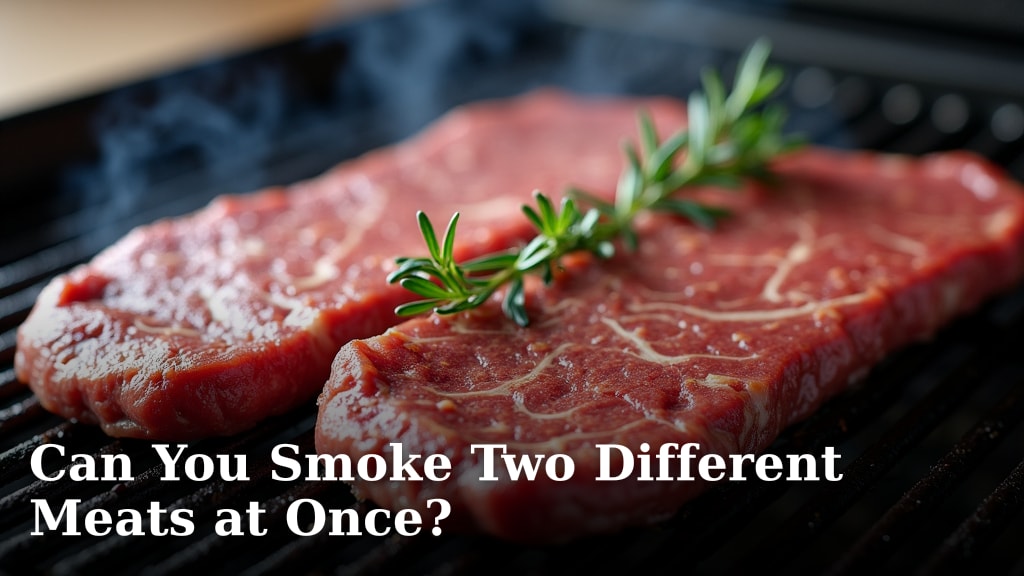 Can You Smoke Two Different Meats at Once?