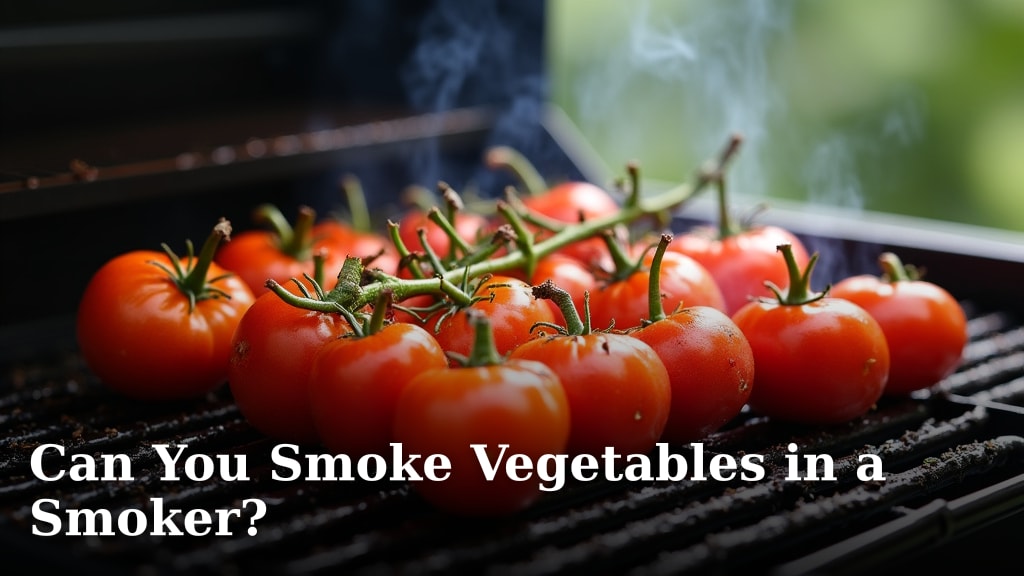 Can You Smoke Vegetables in a Smoker?
