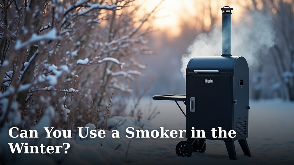 Can You Use a Smoker in the Winter?
