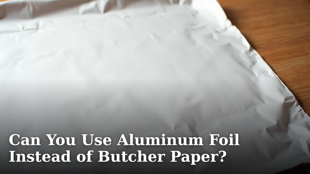 Can You Use Aluminum Foil Instead of Butcher Paper?