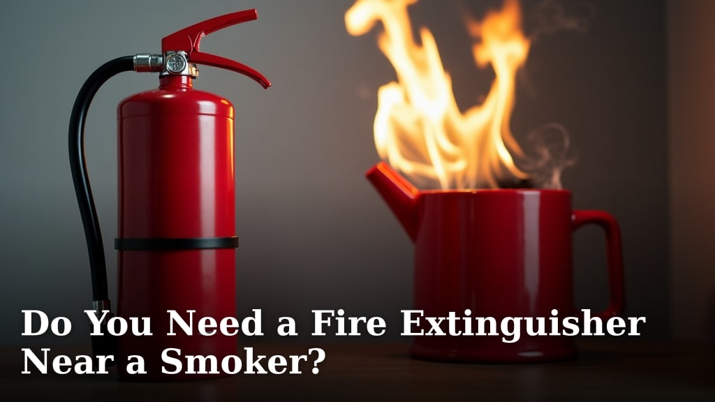 Do You Need a Fire Extinguisher Near a Smoker?