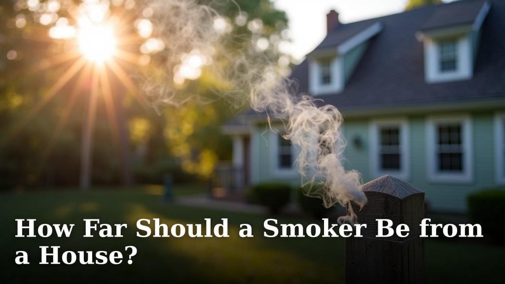 How Far Should a Smoker Be from a House?