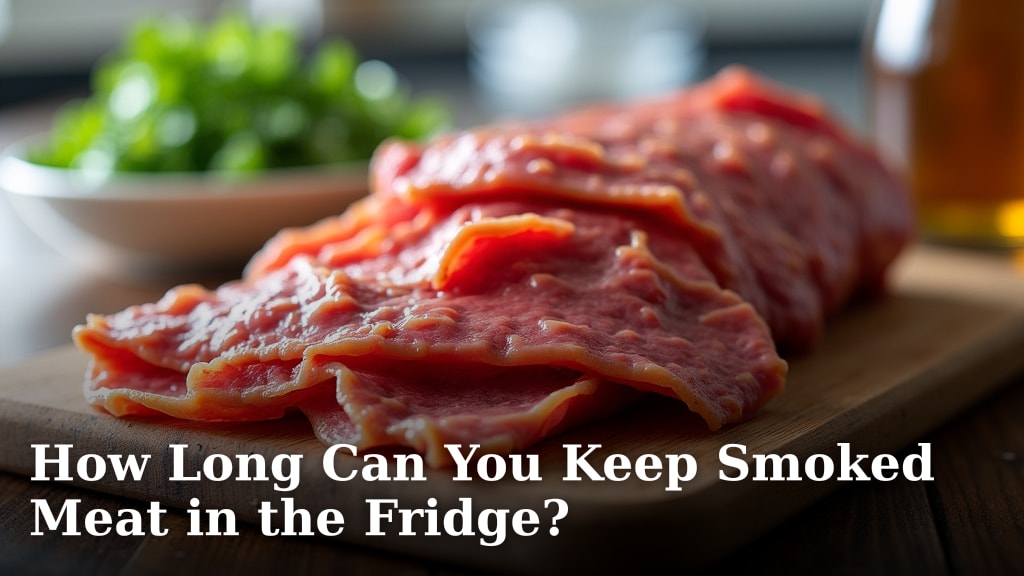 How Long Can You Keep Smoked Meat in the Fridge?