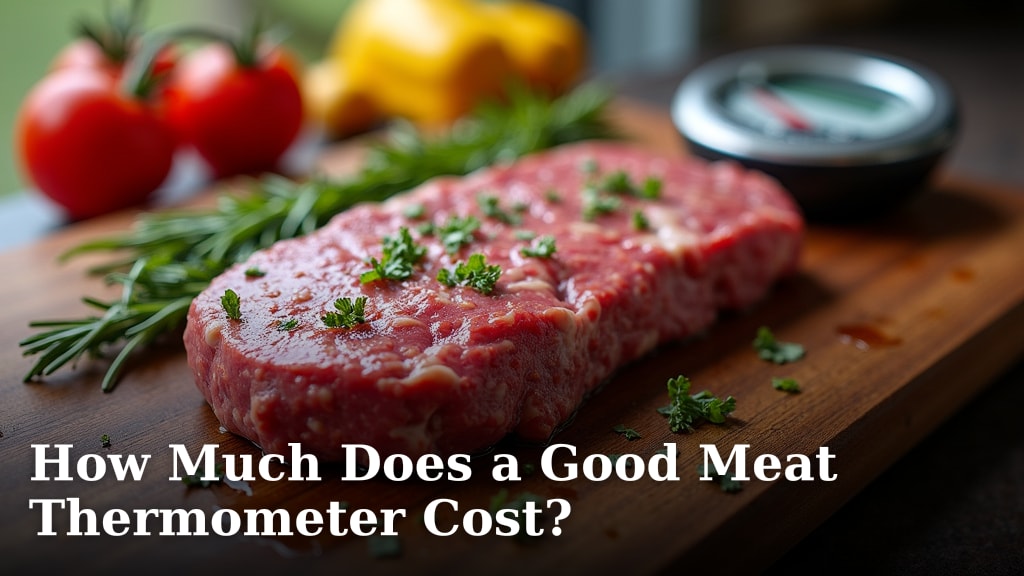 How Much Does a Good Meat Thermometer Cost?