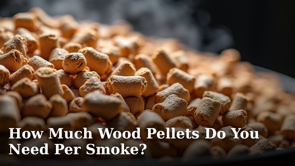 How Much Wood Pellets Do You Need Per Smoke?