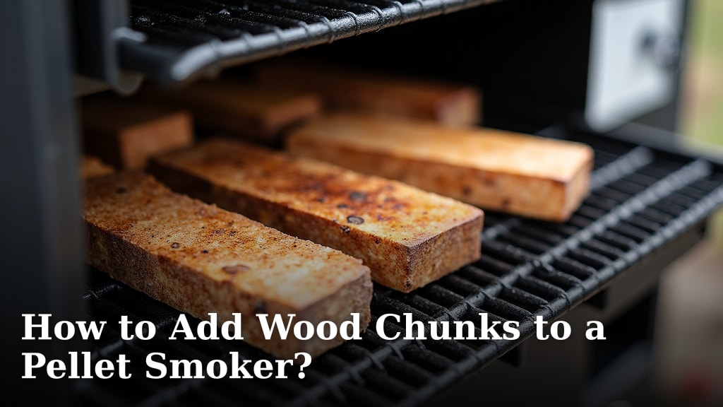 How to Add Wood Chunks to a Pellet Smoker?