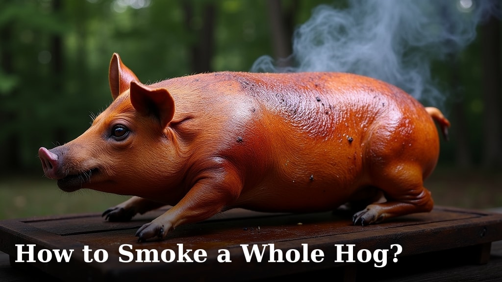 How to Smoke a Whole Hog?
