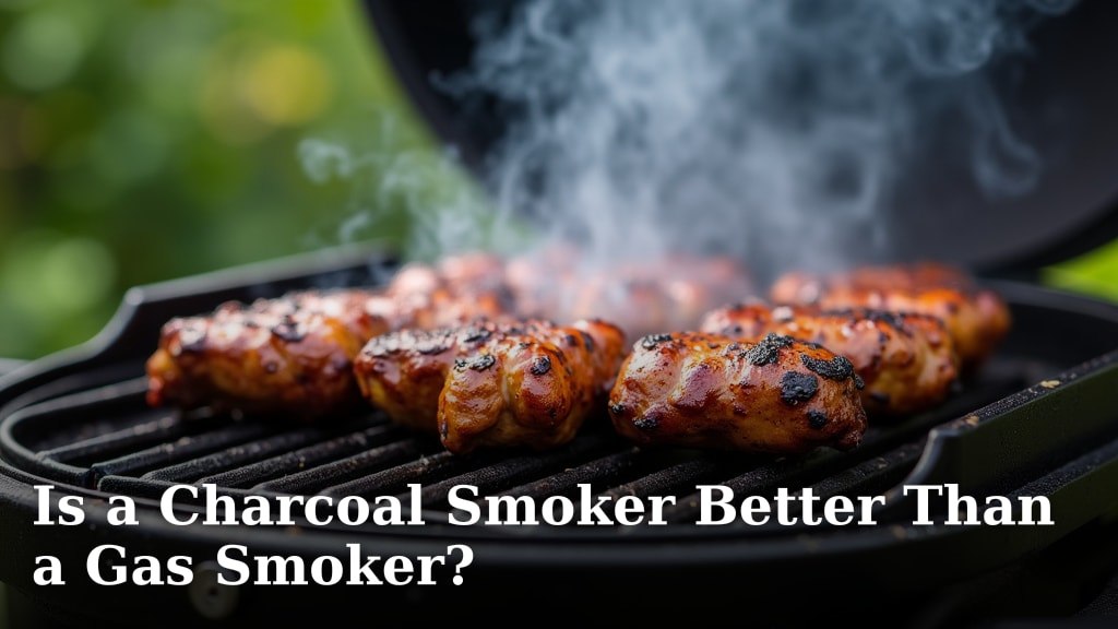 Is a Charcoal Smoker Better Than a Gas Smoker?
