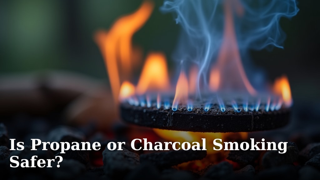 Is Propane or Charcoal Smoking Safer?