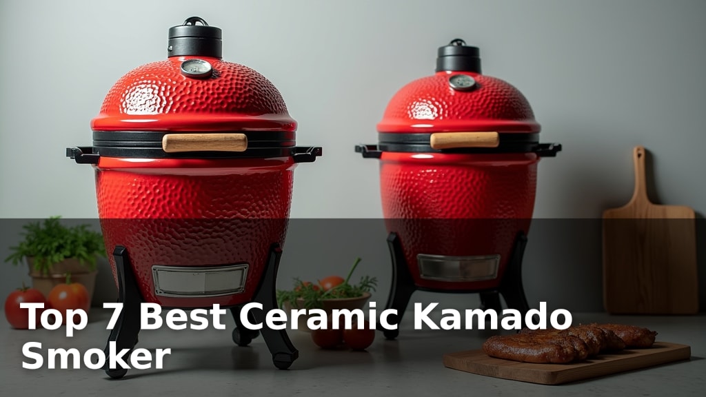Top 7 Best Ceramic Kamado Smoker