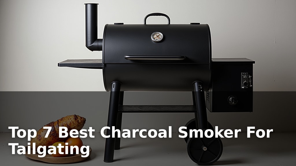 Top 7 Best Charcoal Smoker For Tailgating