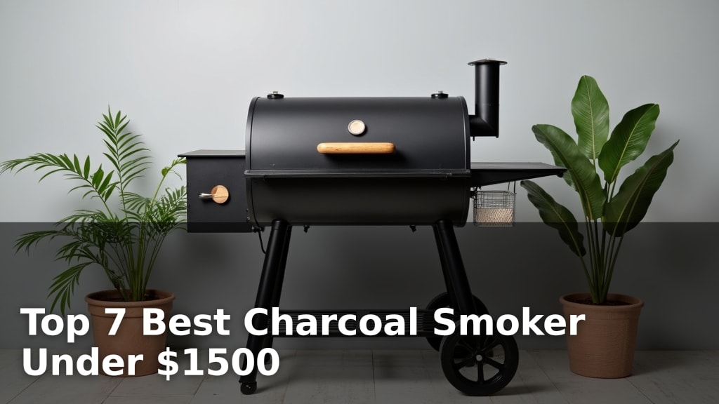 Best Charcoal Smoker Under $1500