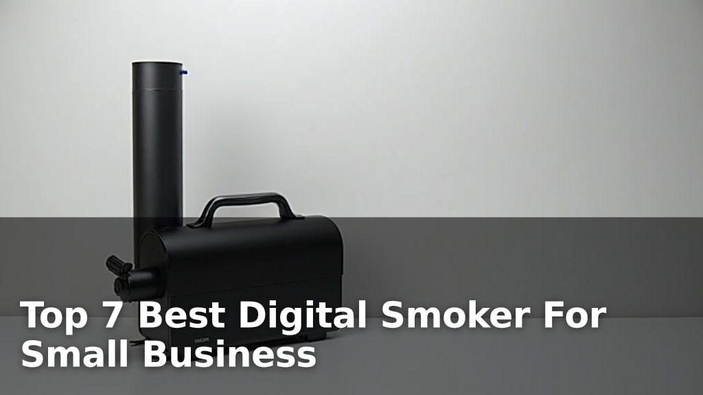 Best Digital Smoker For Small Business