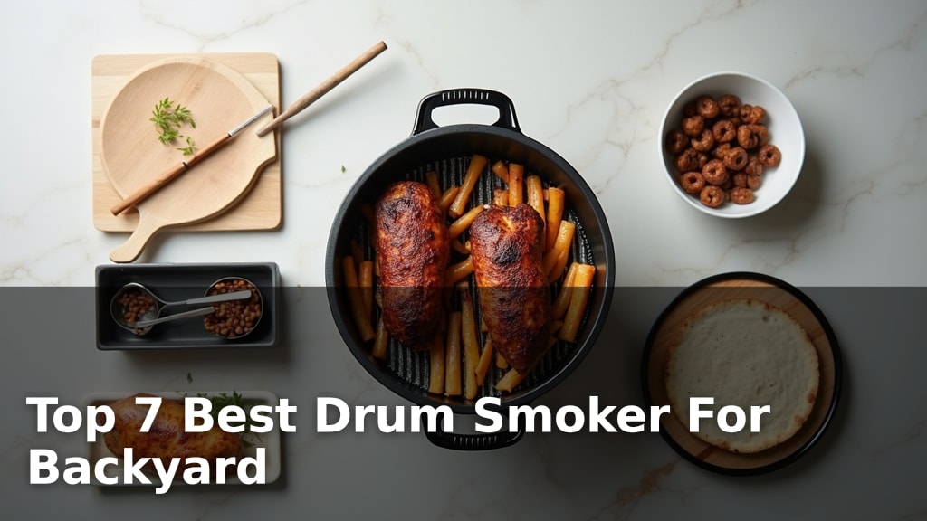 Top 7 Best Drum Smoker For Backyard